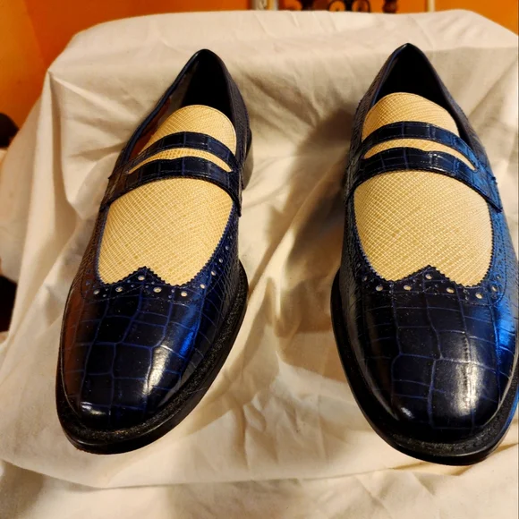 Stacy Adams | Shoes | Stacy Adams Mens Shoe Bluetan Size 4 Preowned |  Poshmark
